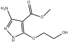 1H-Pyrazole-4-carboxylicacid,3-amino-5-(2-hydroxyethoxy)-,methylester(9CI)