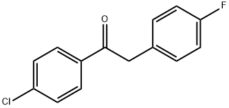 1-(4-Chlorophenyl)-2-(4-fluorophenyl)ethanone