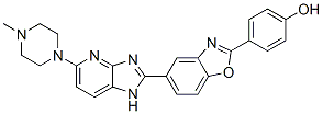 4-(5-(5-(4-methyl-1-piperazinyl)-1H-imidazo(4,5-b)pyridin-2-yl)-2-benzoxazolyl)phenol