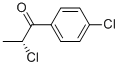 1-Propanone, 2-chloro-1-(4-chlorophenyl)-, (R)- (9CI)