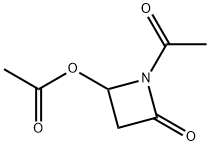 2-Azetidinone, 1-acetyl-4-(acetyloxy)- (9CI)