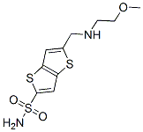 5-[[(2-Methoxyethyl)amino]methyl]thieno[3,2-b]thiophene-2-sulfonamide