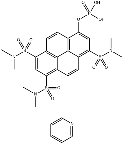 3,6,8-三(二甲氨基磺酰)-1-芘磷酸酯吡啶盐