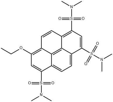 8-乙氧基-N,N,N`,N`,N``,N``-六甲基芘-1,3,6-三磺酰胺