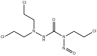1,1-di-(2-chloroethyl)-4-nitroso-4-(2-chloroethyl)semicarbazide