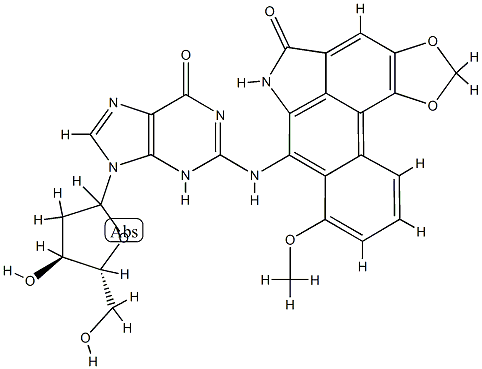 7-(deoxyguanosin-N(2)-yl)aristolactam I