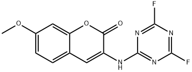 3-(4,6-Difluortriazinylamino)-7-methoxycoumarin