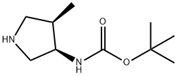 (3R,4R)-3-(BOC-氨基)-4-甲基吡咯烷