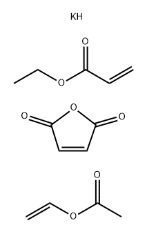 2-Propenoic acid, ethyl ester, polymer with ethenyl acetate and 2,5-furandione, hydrolyzed, potassium salt