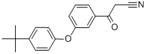 3-[4-(1,1-DIMETHYLETHYL)PHENOXY]-BETA-OXO-BENZENEPROPANENITRILE