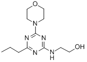 2-(4-morpholino-6-propyl-1,3,5-triazin-2-yl)aminoethanol