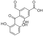 4-(2,6-dihydroxybenzoyl)-3-formyl-5-hydroxybenzoic acid