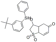 3-tert-butyldiphenylsiloxy-2,3,3a,7a-tetrahydrobenzo(b)thiophen-5(4H)-one 1,1-dioxide