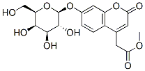 7-beta-galactopyranosyl-oxycoumarin-4-acetic acid methyl ester