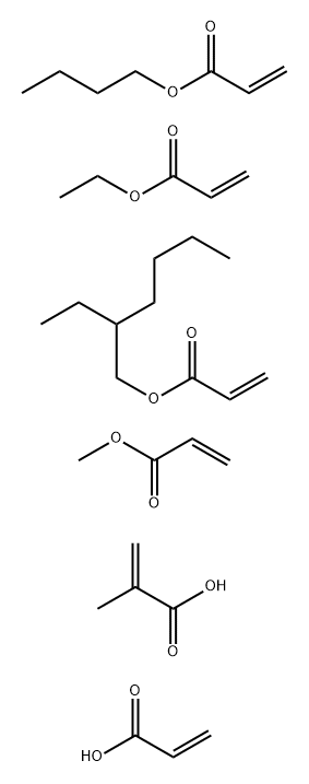 2-Propenoic acid, 2-methyl-, polymer with butyl 2-propenoate, 2-ethylhexyl 2-propenoate, ethyl 2-propenoate, methyl 2-propenoate and 2-propenoic acid