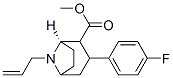 8-AZABICYCLO(3.2.1)OCTANE-2-CARBOXYLIC ACID, 3-(4-FLUOROPHENYL)-8-(2-PROPENYL)-, METHYL ESTER, (R-(EXO, EXO))-
