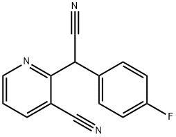 (3-cyanopyrid-2-yl)(4-fluorophenyl)acetonitrile