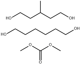 Dimethyl carbonate polymer with 1,6-hexanediol and 3-methyl-1,5-pentanediol