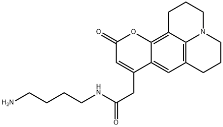 LUMINARINE 4 (N-(4-AMINOBUTYL)-2,3,6,7-TETRAHYDRO-11-OXO-1H,5H,11H-[1]BENZOPYRANO[6,7,8-IJ]-9-QUINOLIZINE ACETAMIDE)