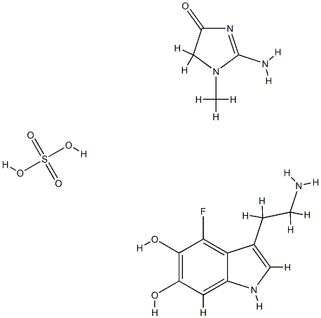 5,6-dihydroxy-4-fluorotryptamine creatinine