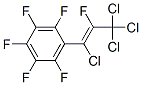 (1,3,3,3-Tetrachloro-2-fluoro-1-propenyl)pentafluorobenzene
