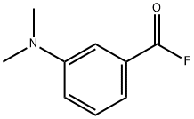 Benzoyl fluoride, 3-(dimethylamino)- (9CI)