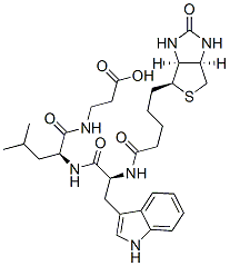 biotinyl-tryptophyl-leucyl-beta-alanine