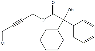 4-Chlorobut-2-yn-1-yl 2-cyclohexyl-2-hydroxy-2-phenylacetate