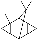 Spiro[cyclopropane-1,9-tetracyclo[3.3.1.02,4.06,8]nonane], 2-methyl-, (1-alpha-,2-ba-,4-ba-,5-alpha-,6-ba-,8-ba-)- (9CI)
