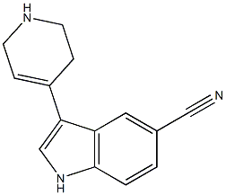 1H-Indole-5-carbonitrile, 3-(1,2,3,6-tetrahydro-4-pyridinyl)-