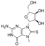 7,8-dihydro-7-methyl-8-thioxoguanosine