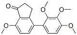 2,3-Dihydroindenone, 7-methoxy-4-[2,3,4-trimethoxyphenyl]-