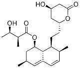 [1S-[1α(2R*,3R*),3α,7β,8β(2S*,4S*),8aβ]]-3-Hydroxy-2-Methylbutanoic Acid 1,2,3,7,8,8a-hexahydro-3,7-diMethyl-8-[2-(tetrahydro-4-hydroxy-6-oxo-2H-pyran-
2-yl)ethyl]-1-naphthalenyl Ester