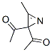 Ethanone, 1,1-(3-methyl-2H-azirin-2-ylidene)bis- (9CI)