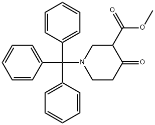 3-Piperidinecarboxylic acid, 4-oxo-1-(triphenylMethyl)-, Methyl ester