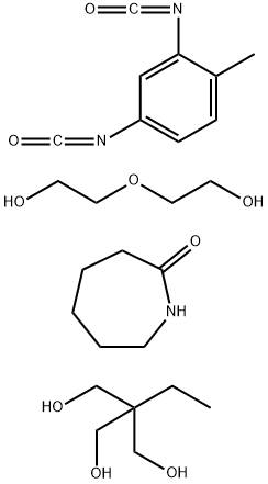 1,3-Propanediol, 2-ethyl-2-(hydroxymethyl)-, polymer with 2,4-diisocyanato-1-methylbenzene and 2,2'-oxybis[ethanol], caprolactam-blocked