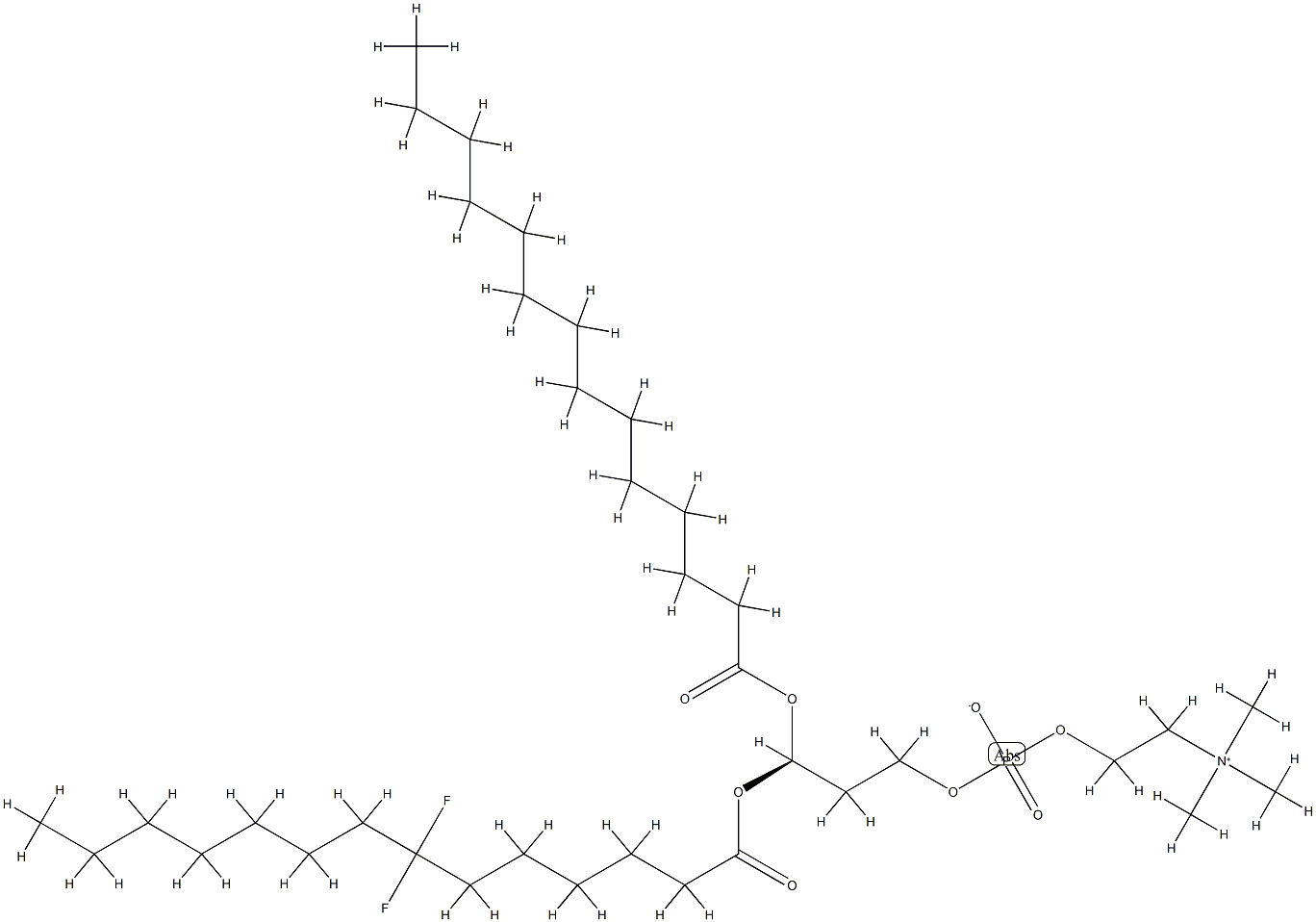 1-(Myristoyl)-2-(7,7-difluoromyristoyl)glycero-3-phosphocholine
