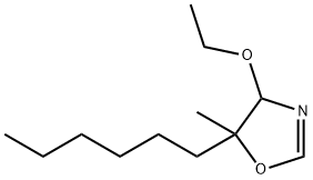 Oxazole, 4-ethoxy-5-hexyl-4,5-dihydro-5-methyl- (9CI)