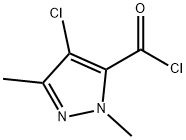 1H-Pyrazole-5-carbonyl chloride, 4-chloro-1,3-dimethyl- (9CI)