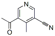 3-Pyridinecarbonitrile, 5-acetyl-4-methyl- (9CI)