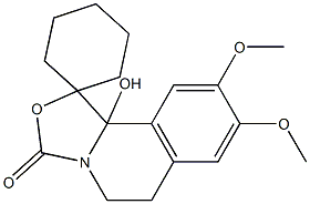 Spiro[cyclohexane-1,1(5H)-[3H]oxazolo[4,3-a]isoquinolin]-3-one,  6,10b-dihydro-10b-hydroxy-8,9-dimethoxy-