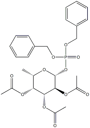 6-脱氧-BETA-L-半乳糖 2,3,4-三乙酸酯 1-[双(苄基)磷酸酯]