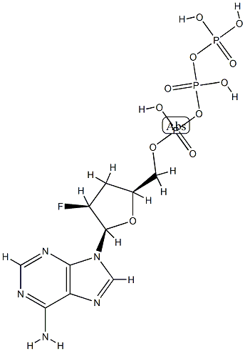 2',3'-dideoxy-2'-fluoroadenosine triphosphate