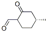 Cyclohexanecarboxaldehyde, 4-methyl-2-oxo-, (4R)- (9CI)