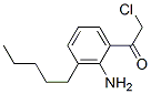 Ethanone,  1-(2-amino-3-pentylphenyl)-2-chloro-