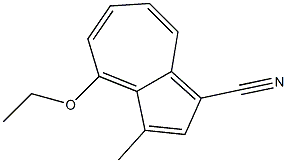 1-Azulenecarbonitrile,4-ethoxy-3-methyl-(9CI)