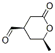 2H-Pyran-4-carboxaldehyde, tetrahydro-2-methyl-6-oxo-, cis- (9CI)