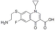7-(2-aminoethylthio)-1-cyclopropyl-6-fluoro-1,4-dihydro-4-oxoquinoline-3-carboxylic acid