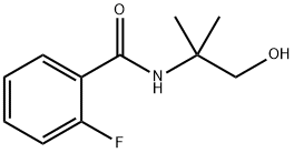 2-FLUORO-N-(1-HYDROXY-2-METHYLPROPAN-2-YL)BENZAMIDE