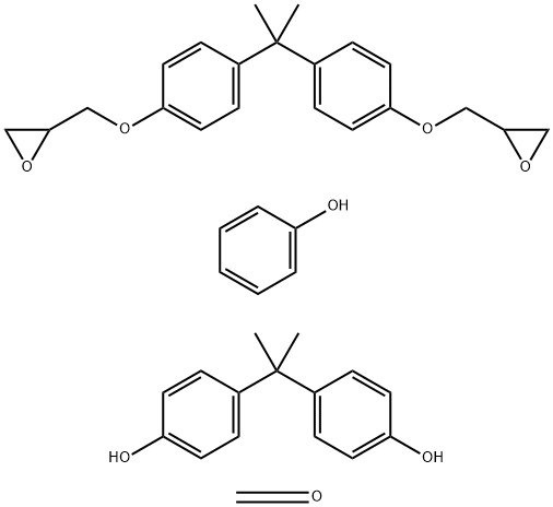Formaldehyde, polymer with 4,4'-(1-methylethylidene)bis[phenol], 2,2'-[(1-methylethylidene) bis(4,1-phenyleneoxymethylene)bis[oxirane] and phenol